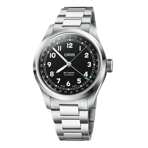 Orologio Oris Uomo Big Crown Pointer in Acciaio 754 7798 4064-07 8 20 06 - 754 7798 4064-07 8 20 06